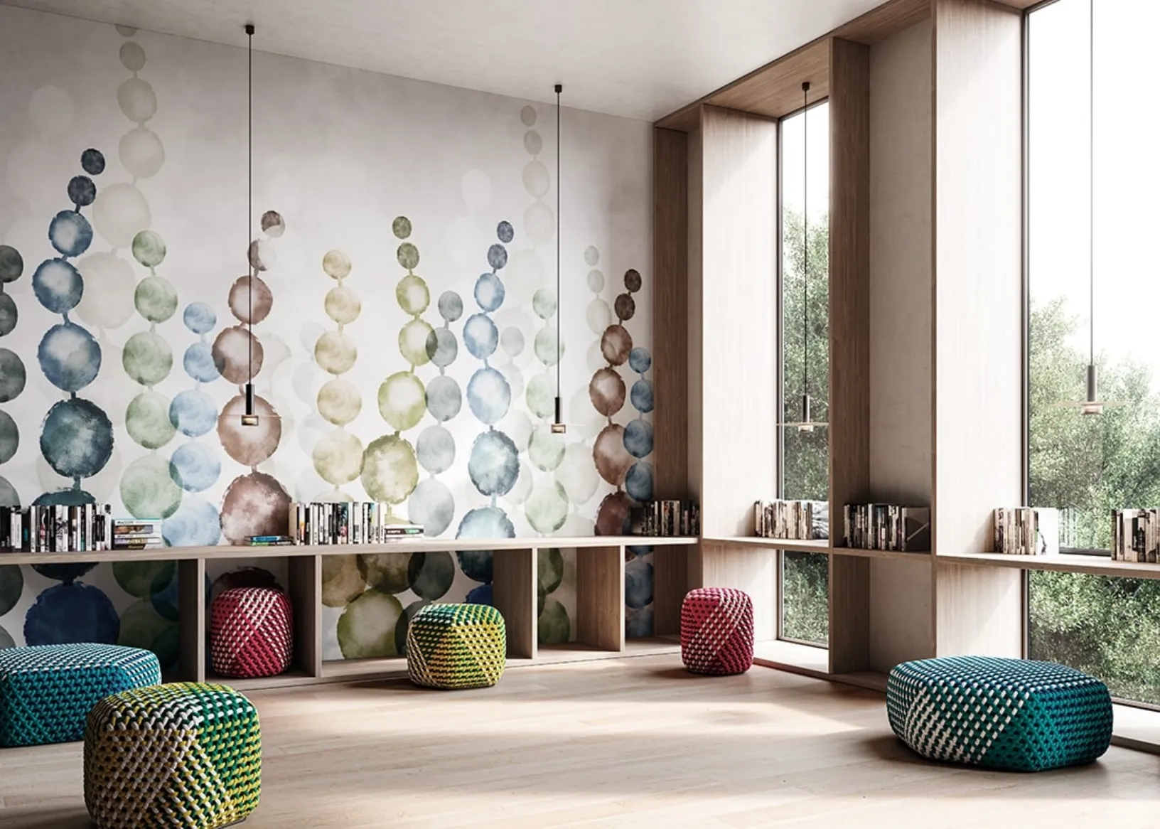 Carta da parati Bottle di Instabilelab