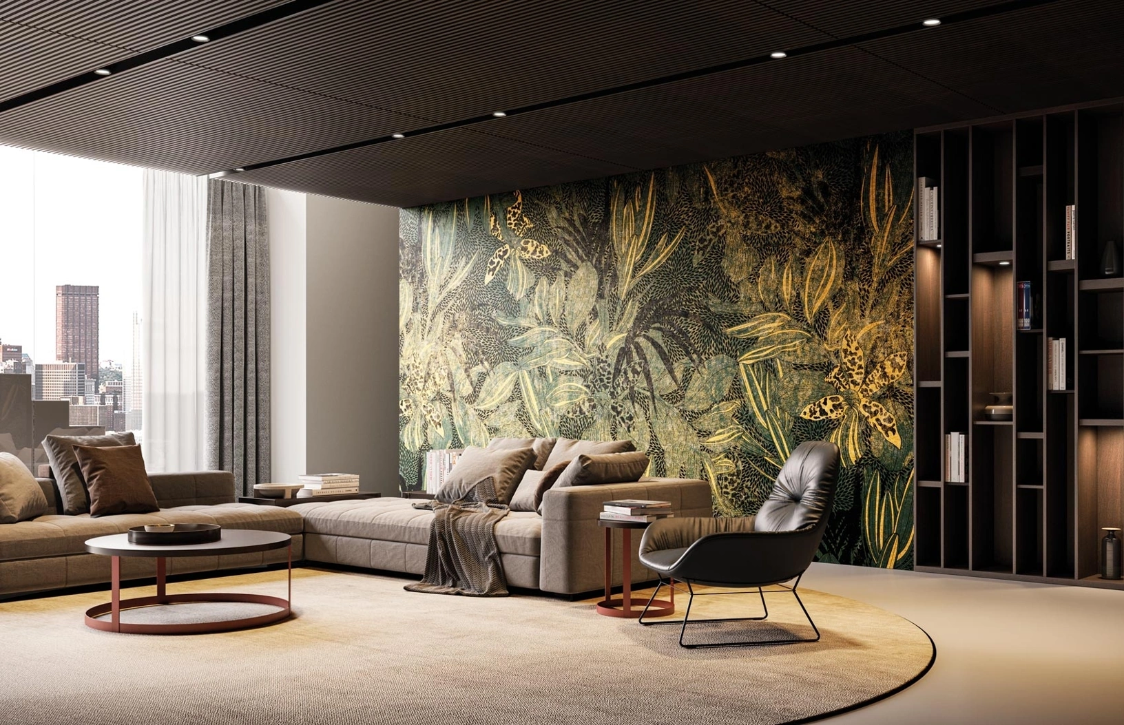 Carta da parati Chanel di Instabilelab