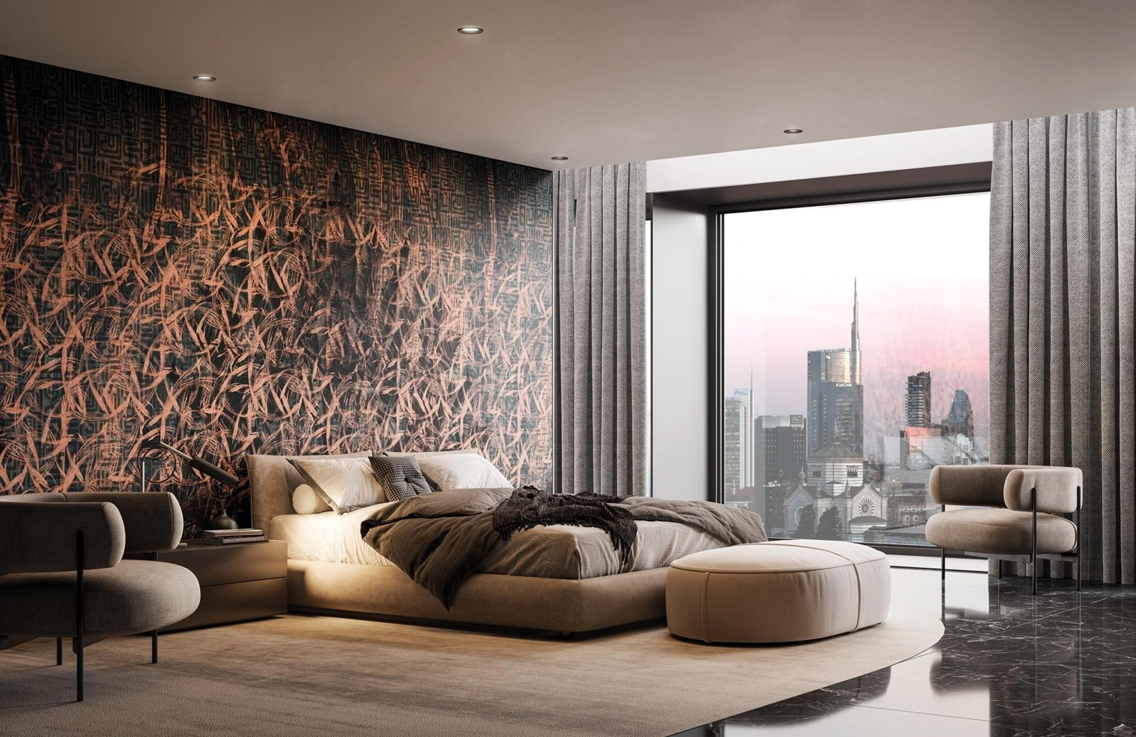 Carta da parati Zoe Instabilelab