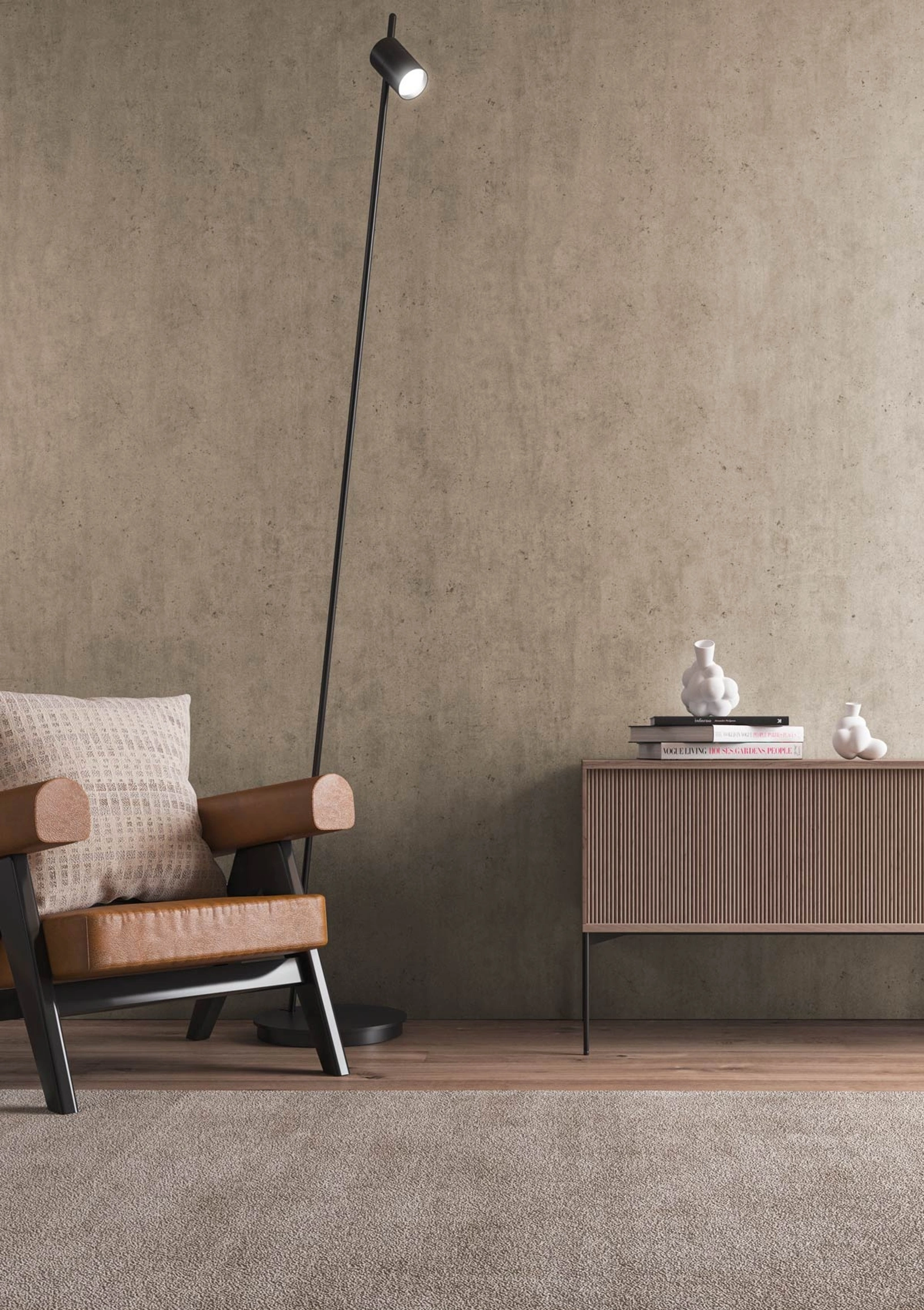 Carta da parati Light Cement di Instabilelab