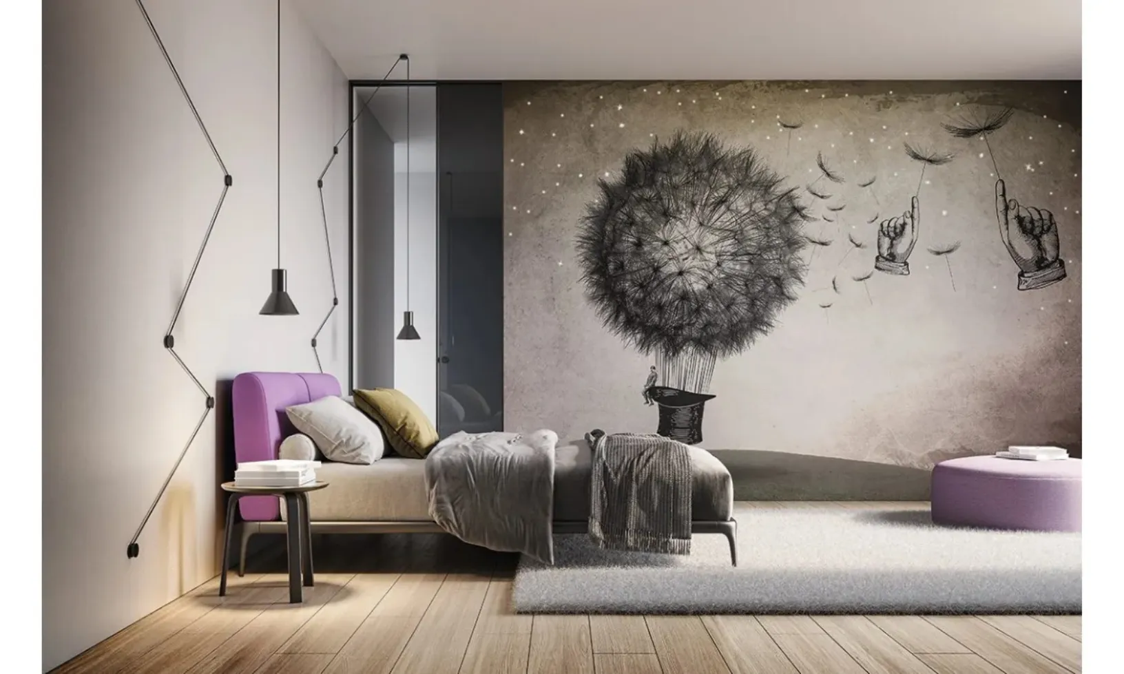 Carta da parati The Dream di Instabilelab