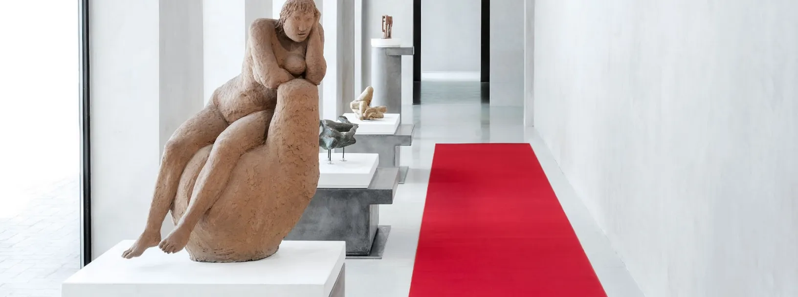 Tappeto passatoia rosso America di Besana Moquette