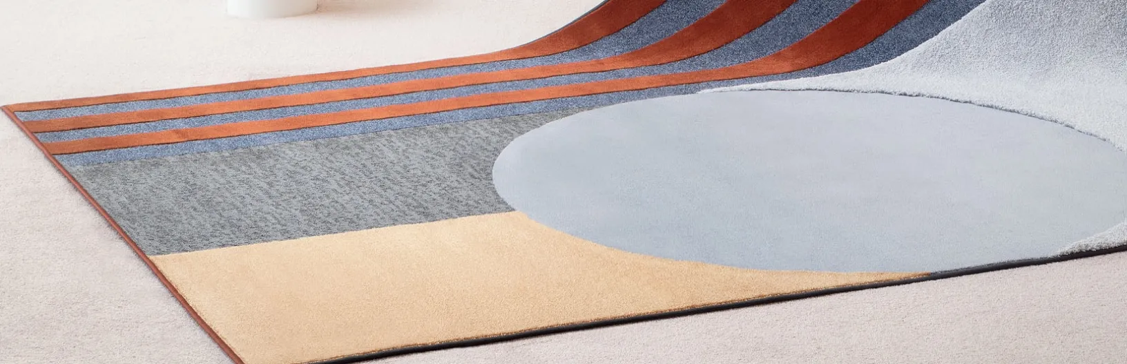 Tappeto moderno con disegni geometrici Archè di Besana Moquette