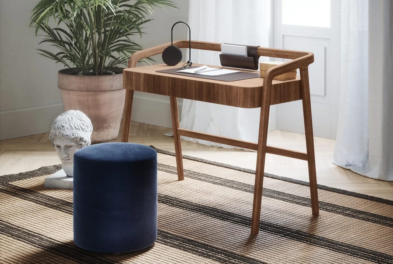 Scrittoio in legno Knot di Novamobili