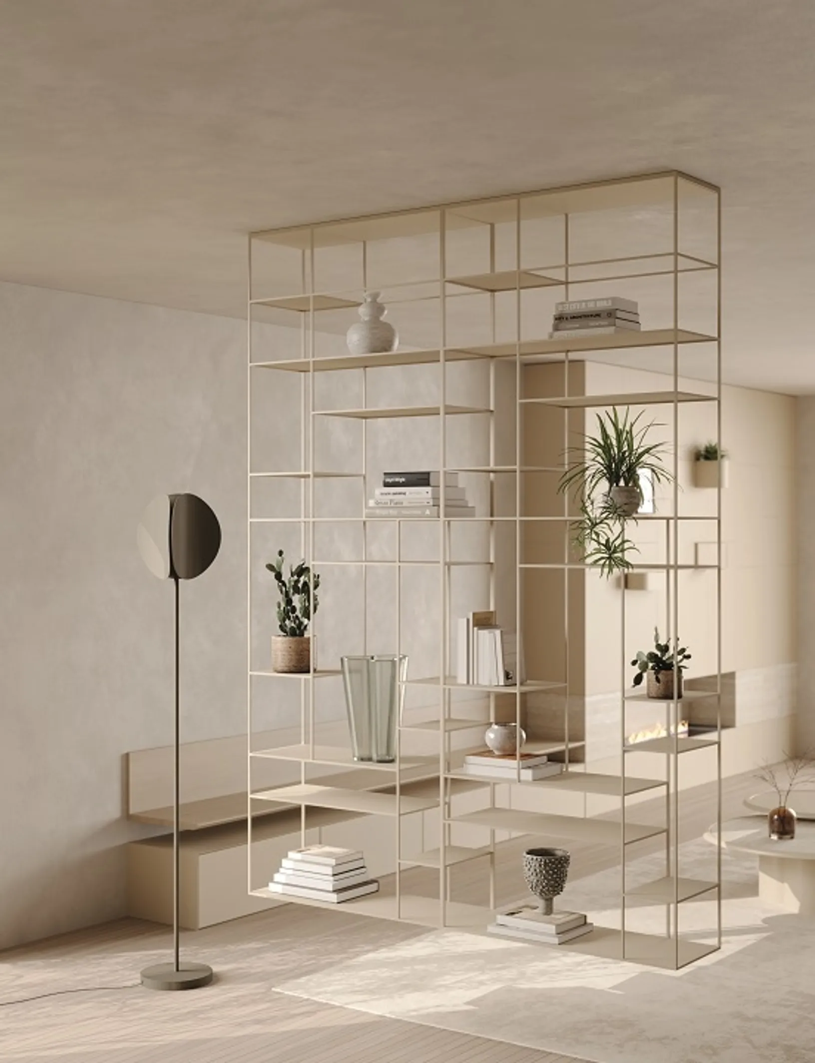 Lampada da terra Flake Floor di Ronda Design