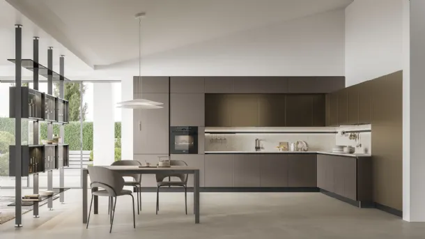 Aliant 3 Terra, Copper Brown, top Neolith Retrostone