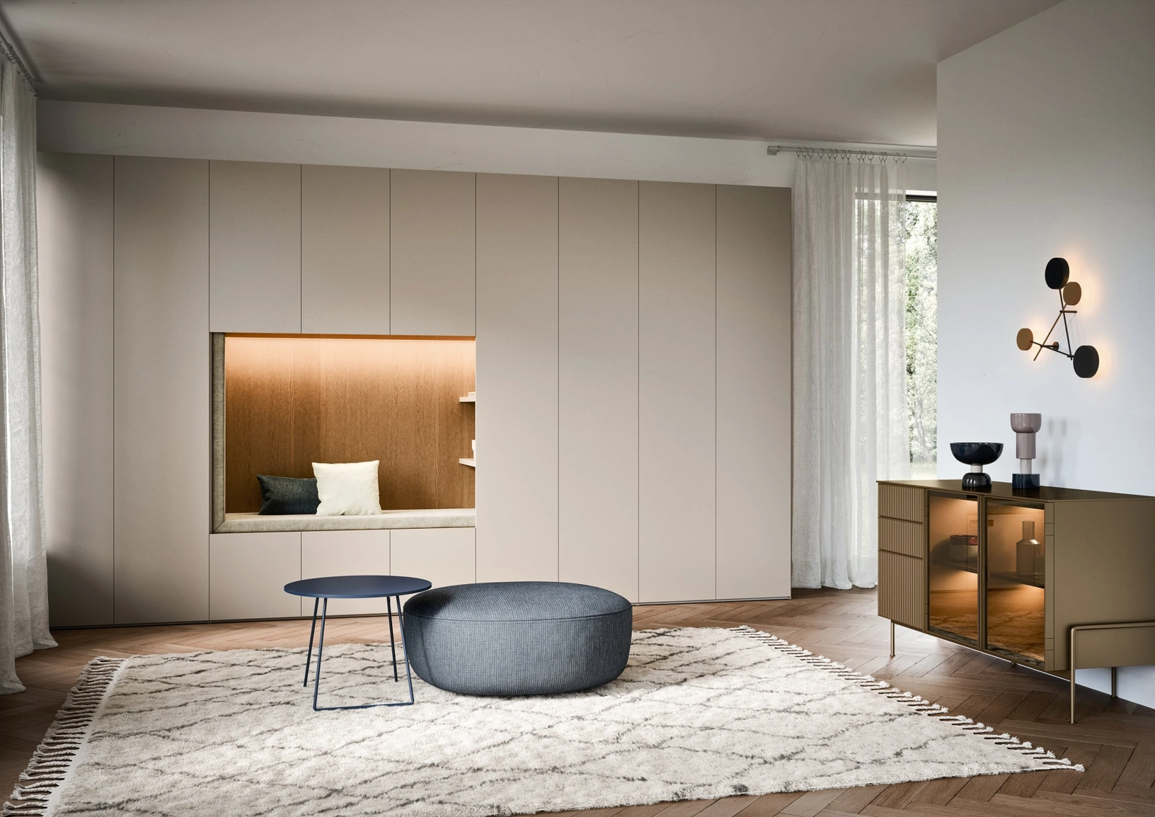 Armadio Alfa con Nicchia di Novamobili