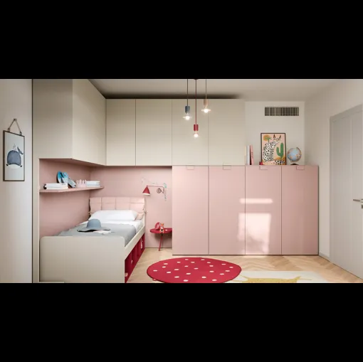 Cameretta Kids space 10 di Nidi