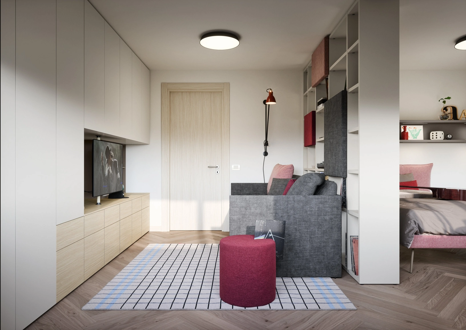 Cameretta Letto a Divano di Nidi