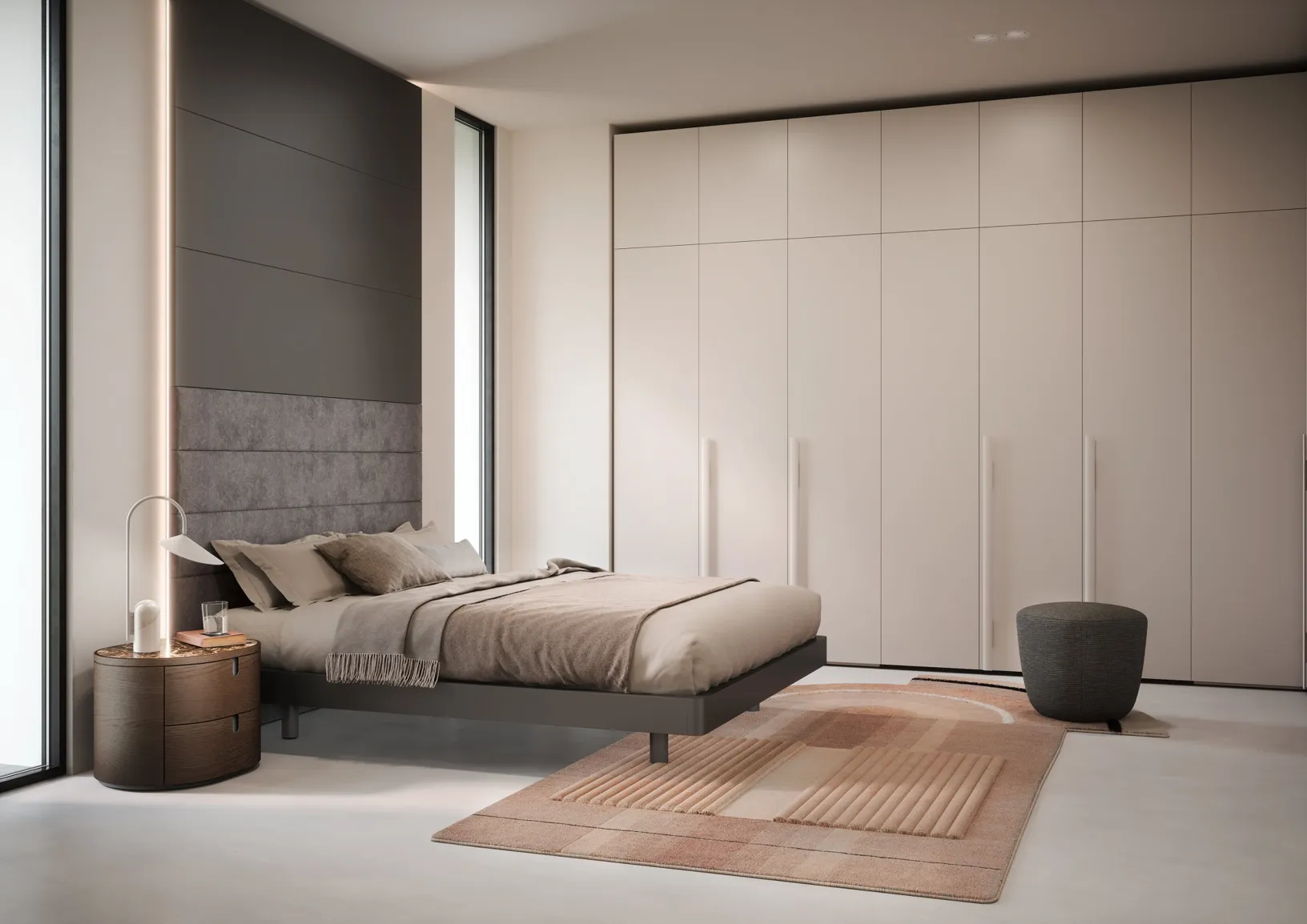 Comodino in legno Vesta di Novamobili