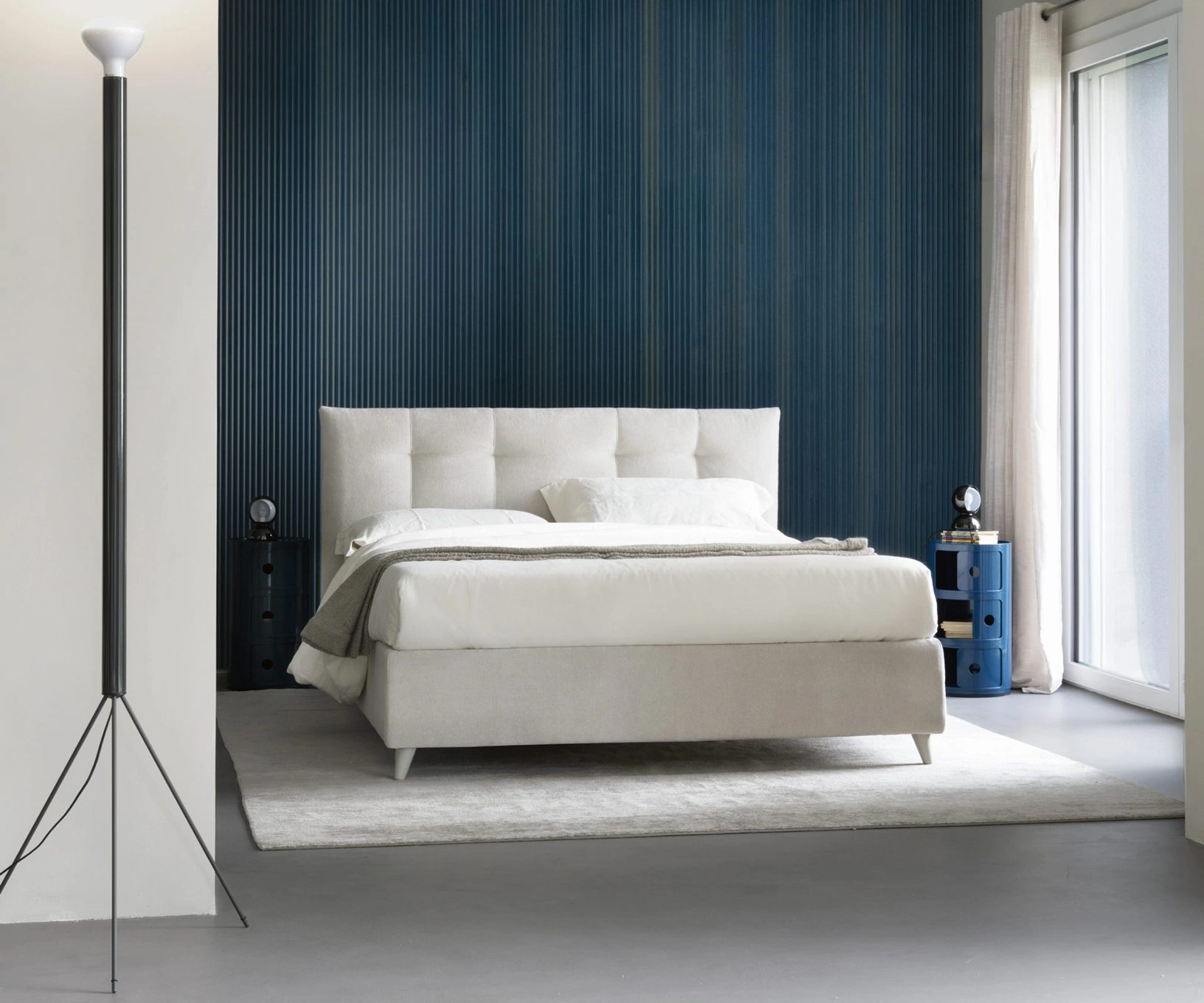 Letto Fancy con box contenitore di Noctis