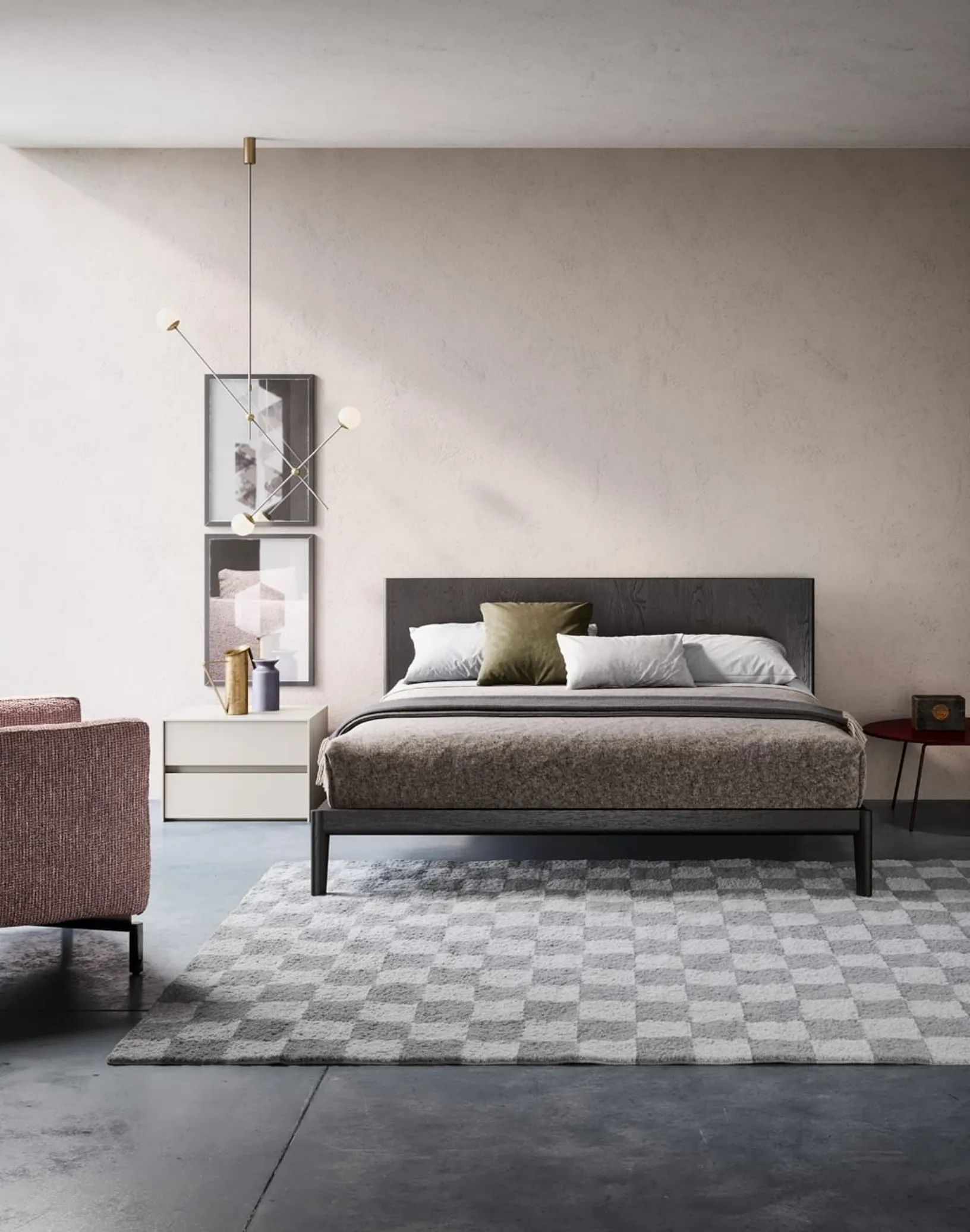 Letto Neos in Rovere di Novamobili