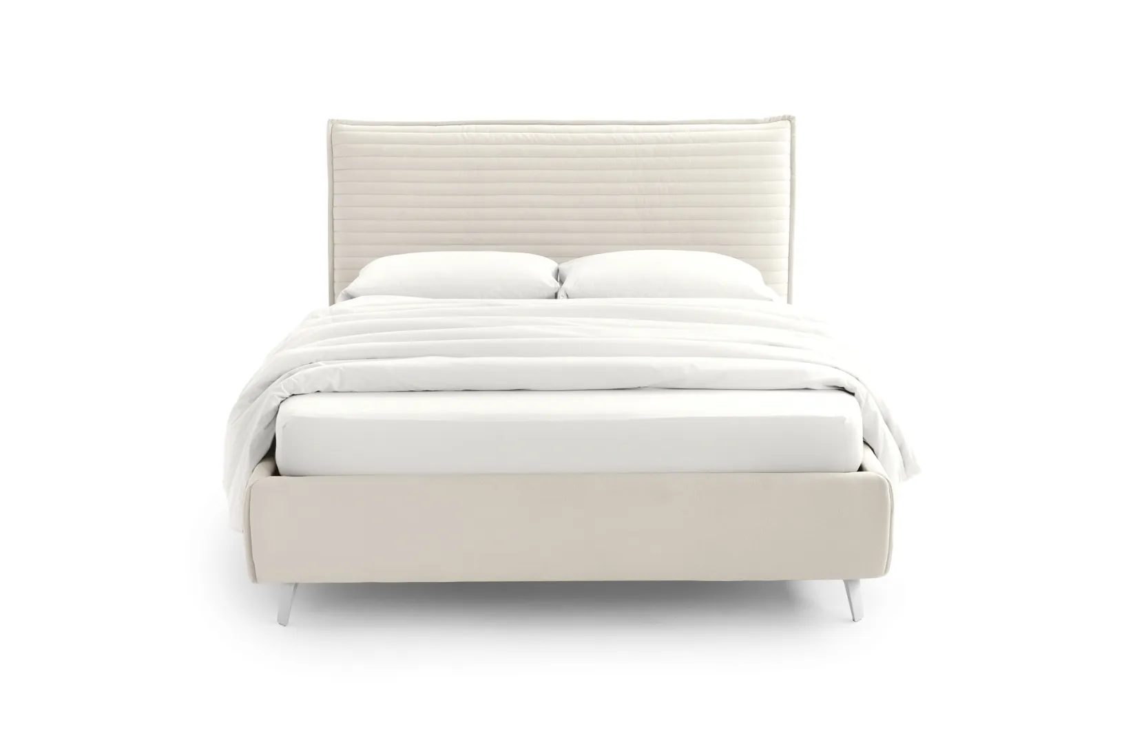 Letto imbottito Bob Stripes di Noctis