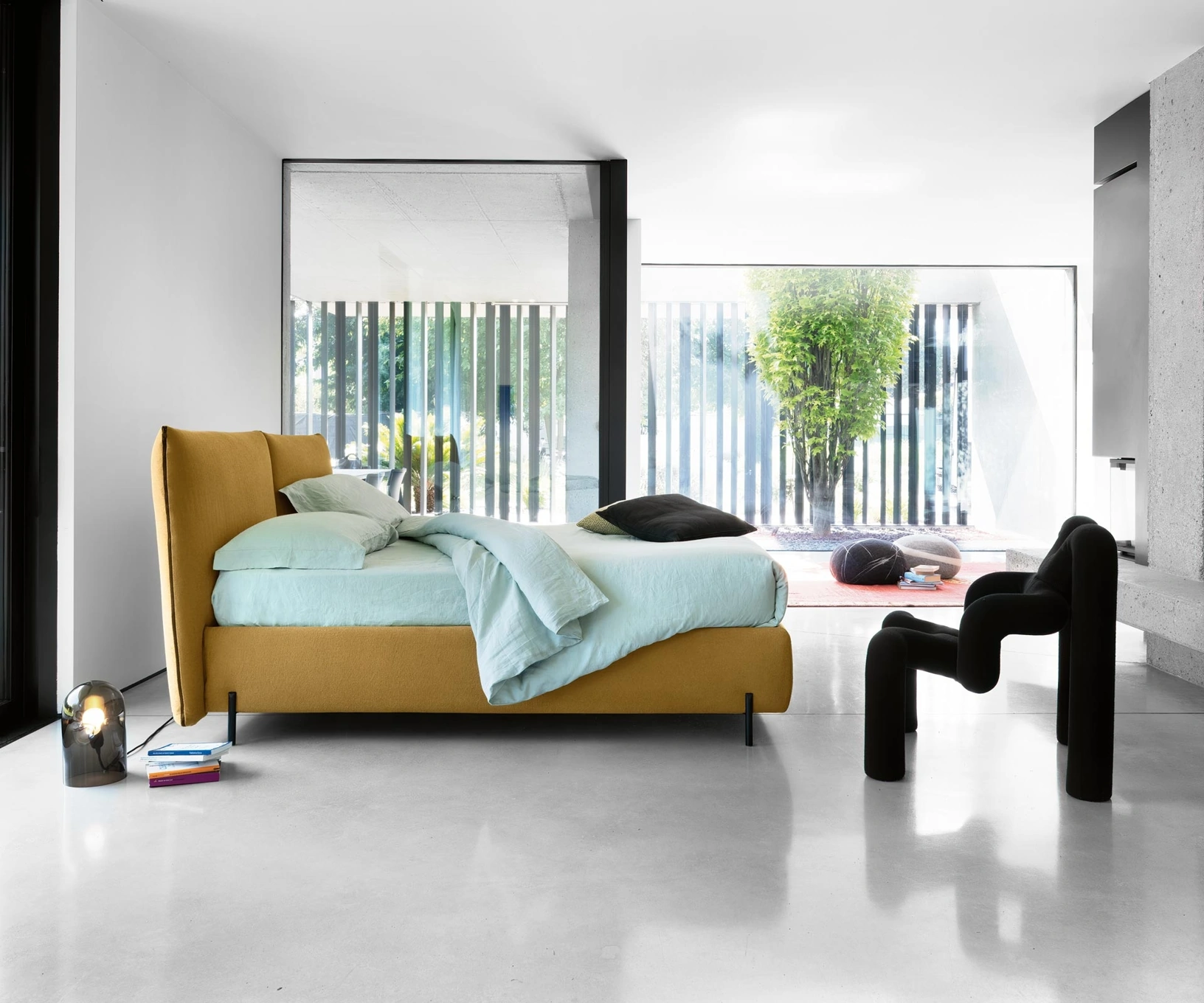 Letto con testiera London di Noctis