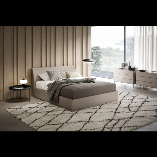 Letto Bend con box contenitore di Novamobili