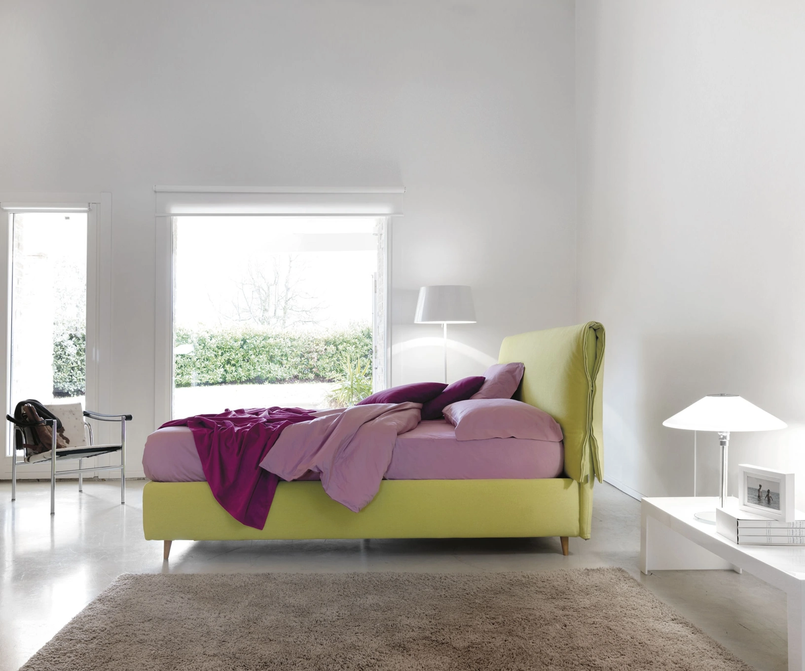 Letto con contenitore Seven di Noctis