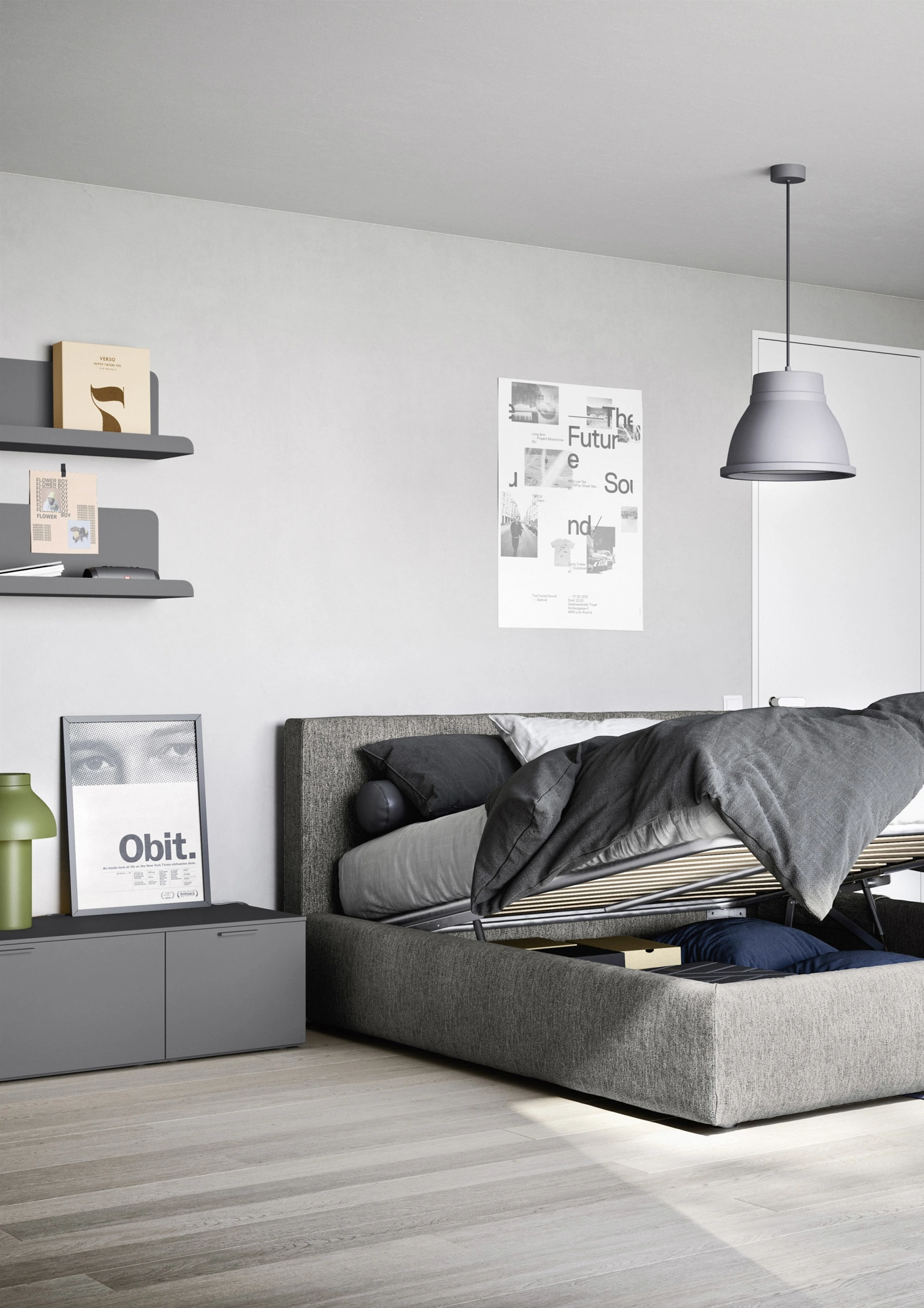 Letto singolo Wind di Nidi