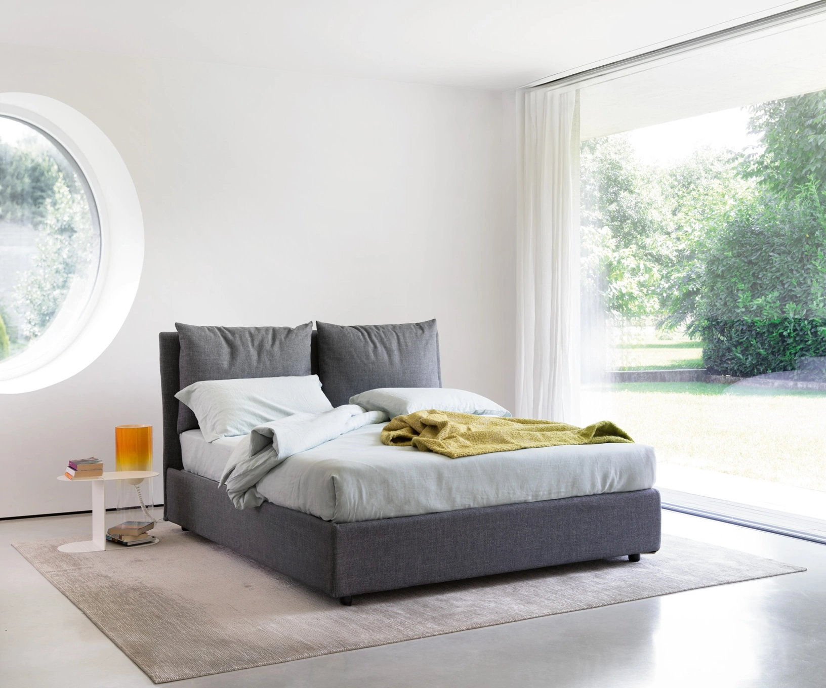 Letto con contenitore Tangos di Noctis