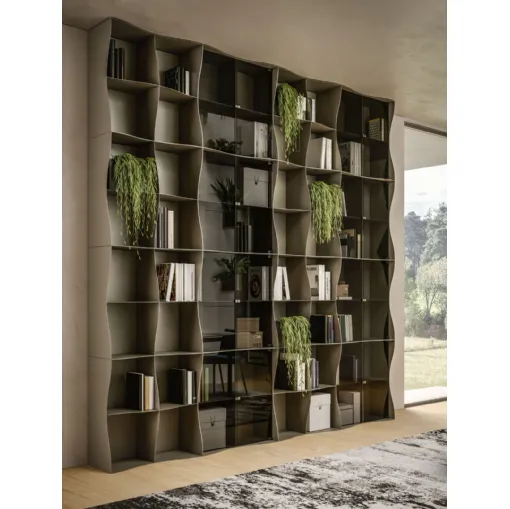 Libreria Iron Ic in metallo verniciato di Ronda Design