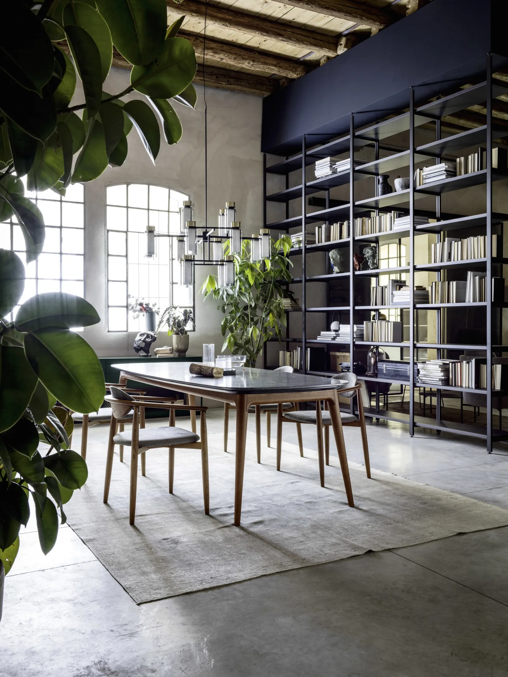 Libreria divisoria Pontile di Novamobili