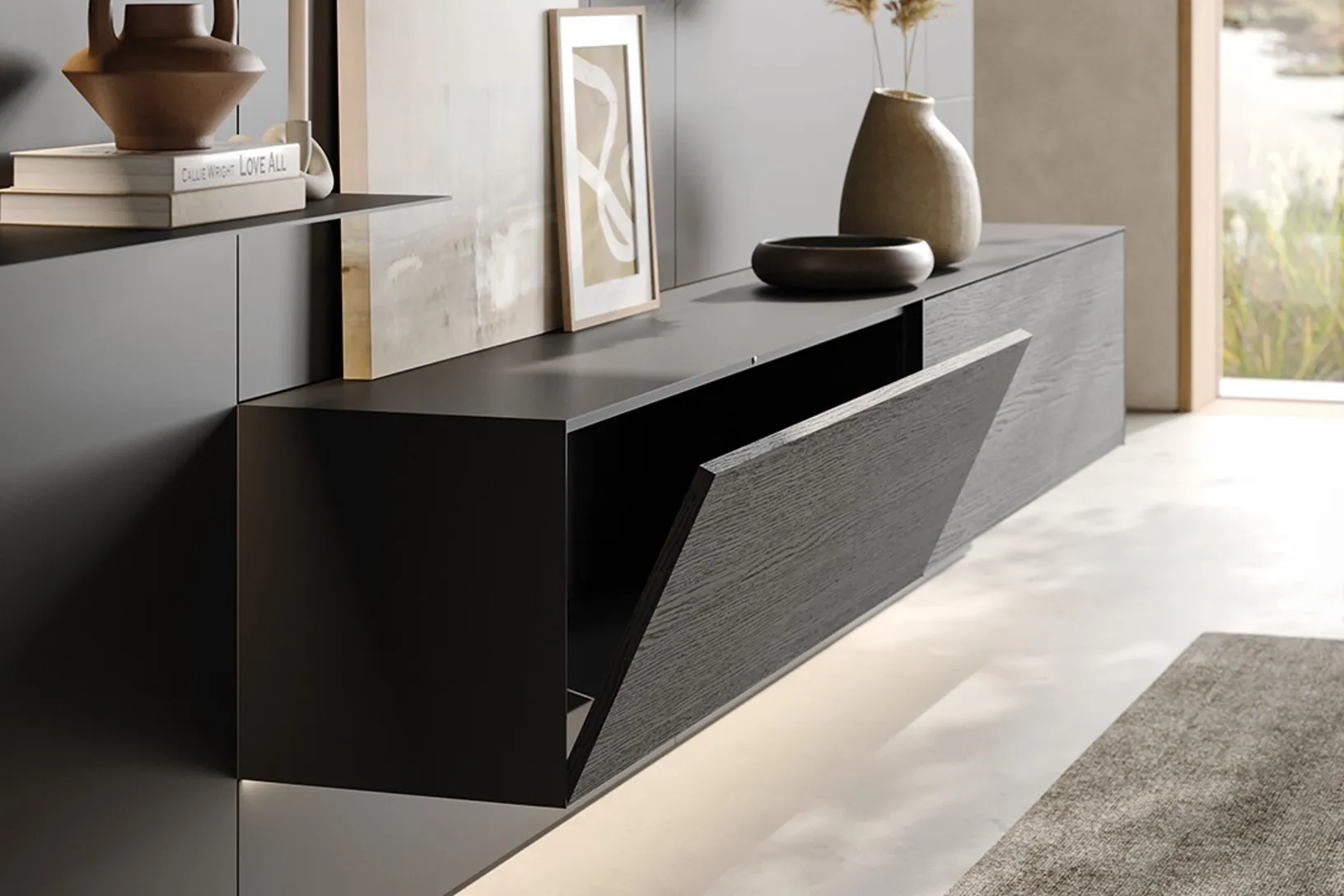 Madia sospesa Iron di Ronda Design
