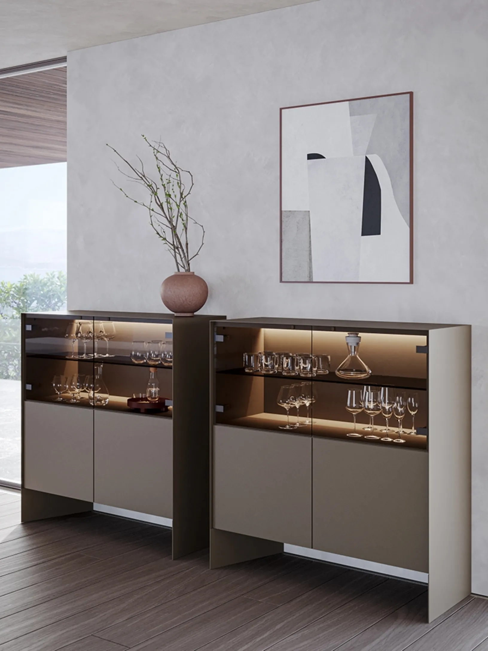 Madia Alta Nemesi Credenza di Ronda Design