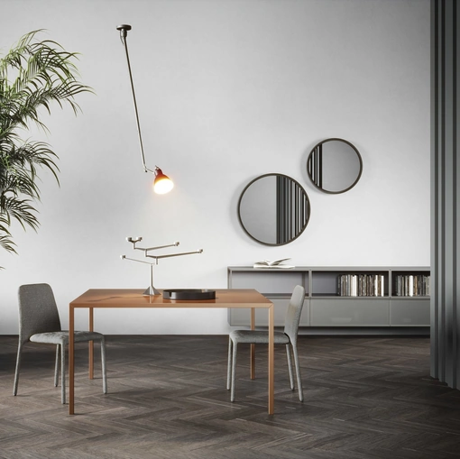 Mobile sospeso Box 18 Grigio Lucido di Novamobili