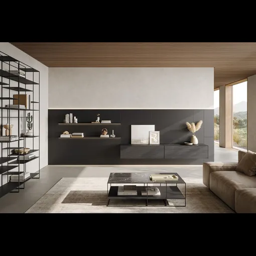 Parete Attrezzata Caddy Living di Ronda Design