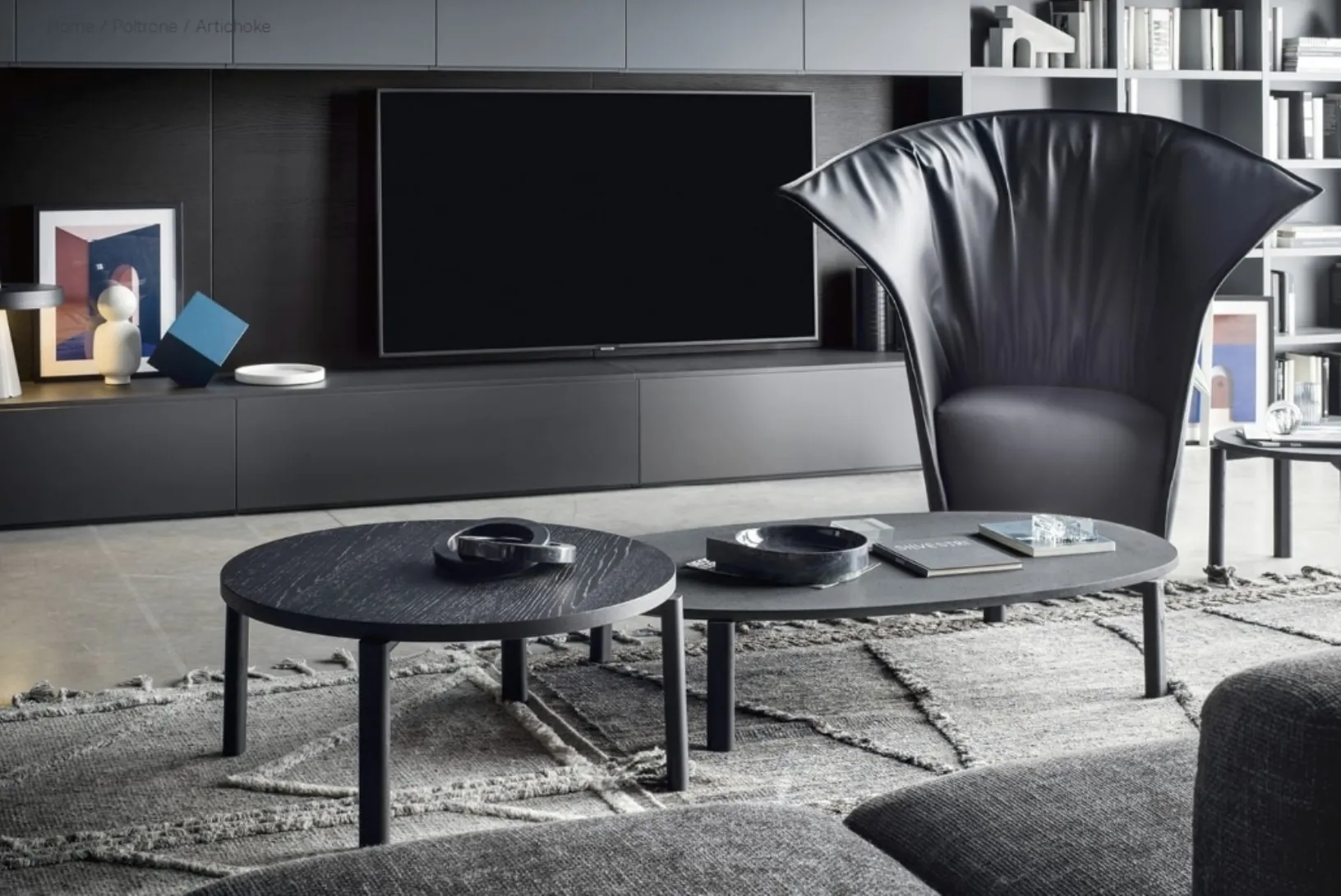 Poltroncina in ecopelle Artichoke di Novamobili