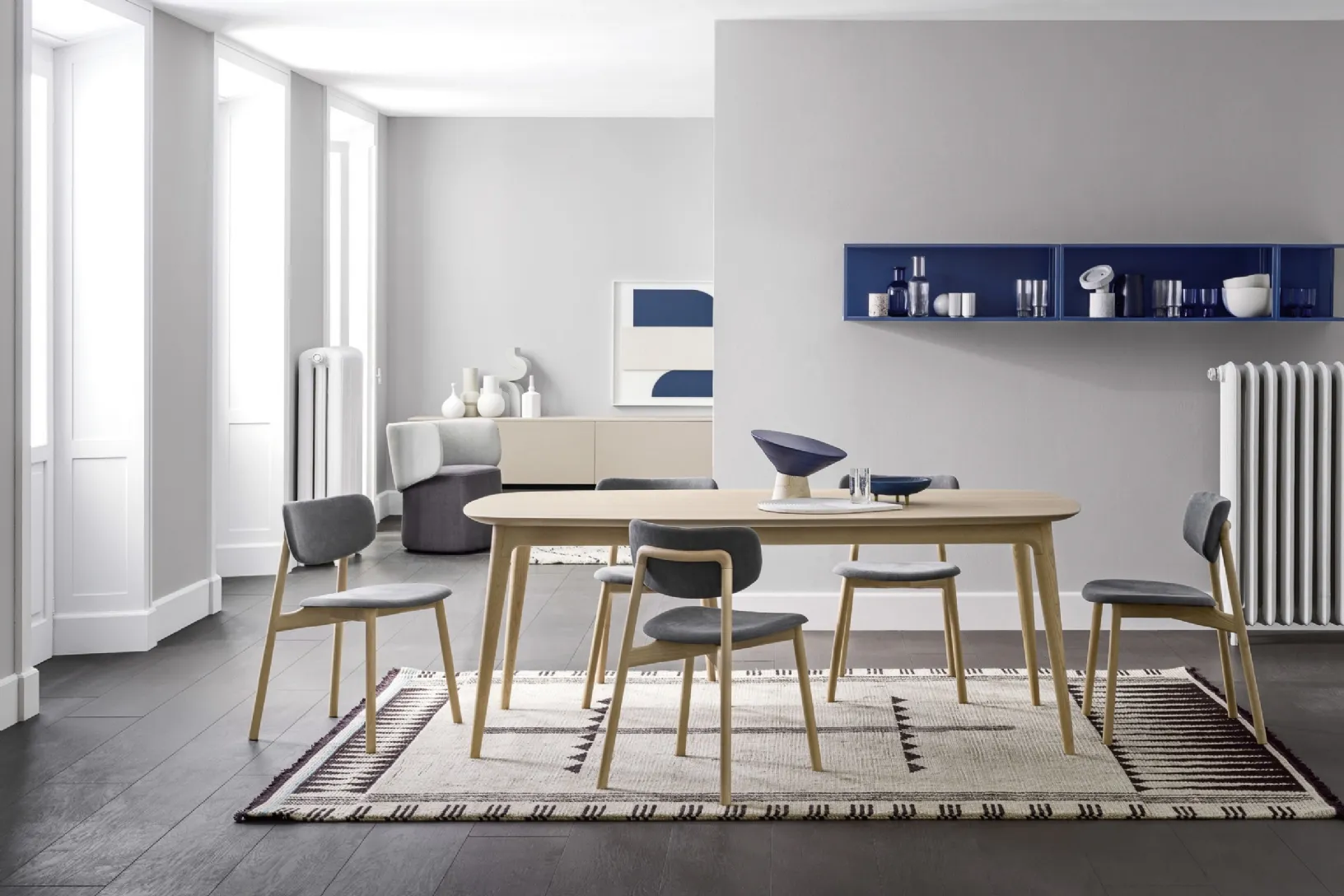 Tavolo Hanami in Rovere chiaro di Novamobili
