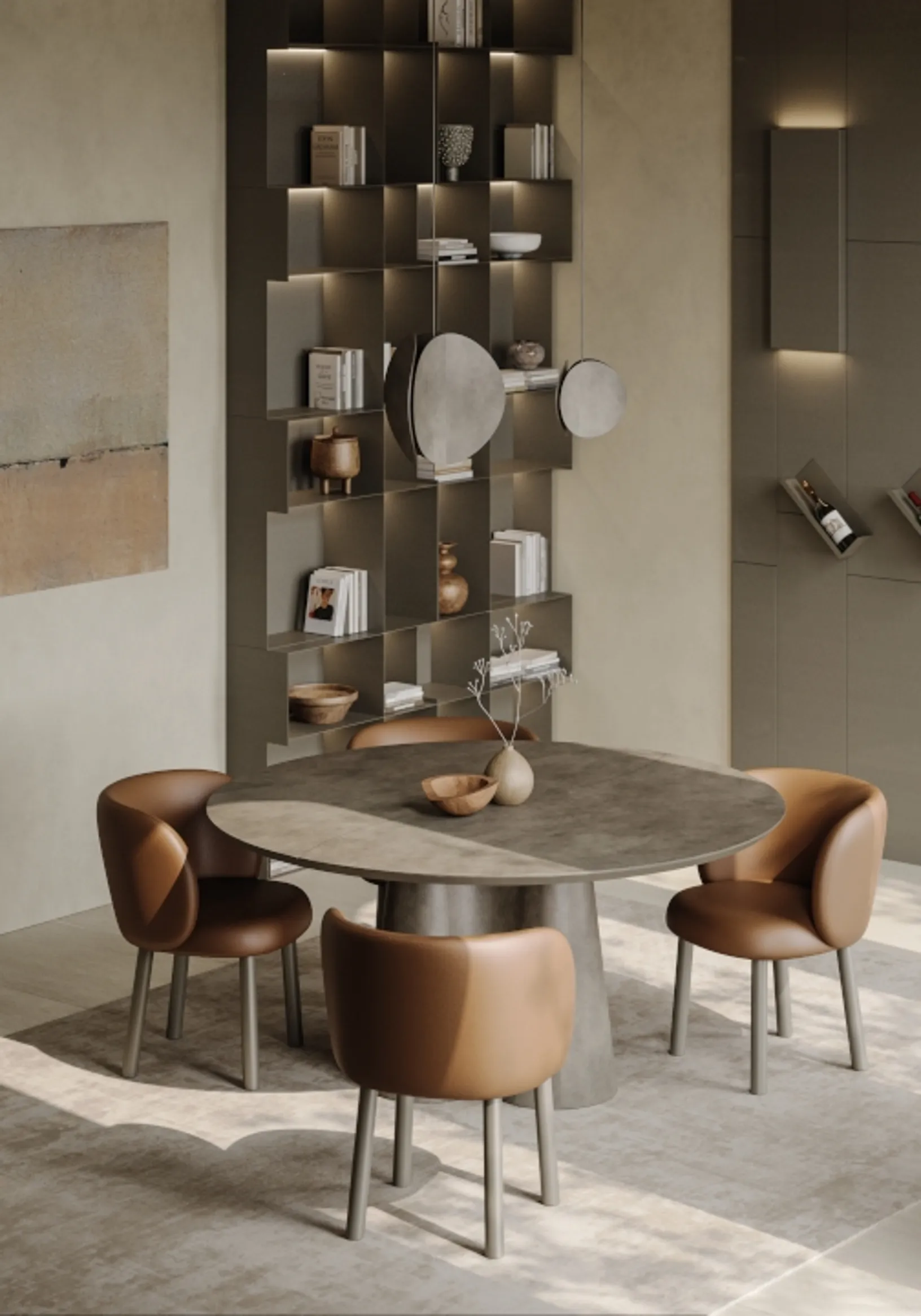 Tavolo Jupe Round di Ronda Design