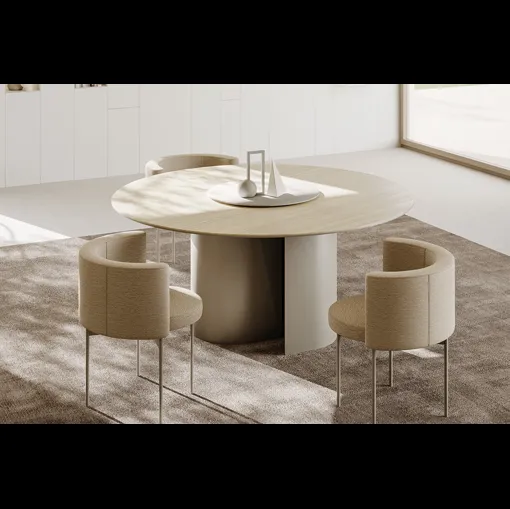 Tavolo Roshi Round di Ronda Design