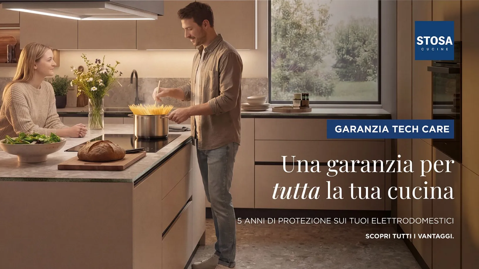 Una garanzia per tutta la tua cucina